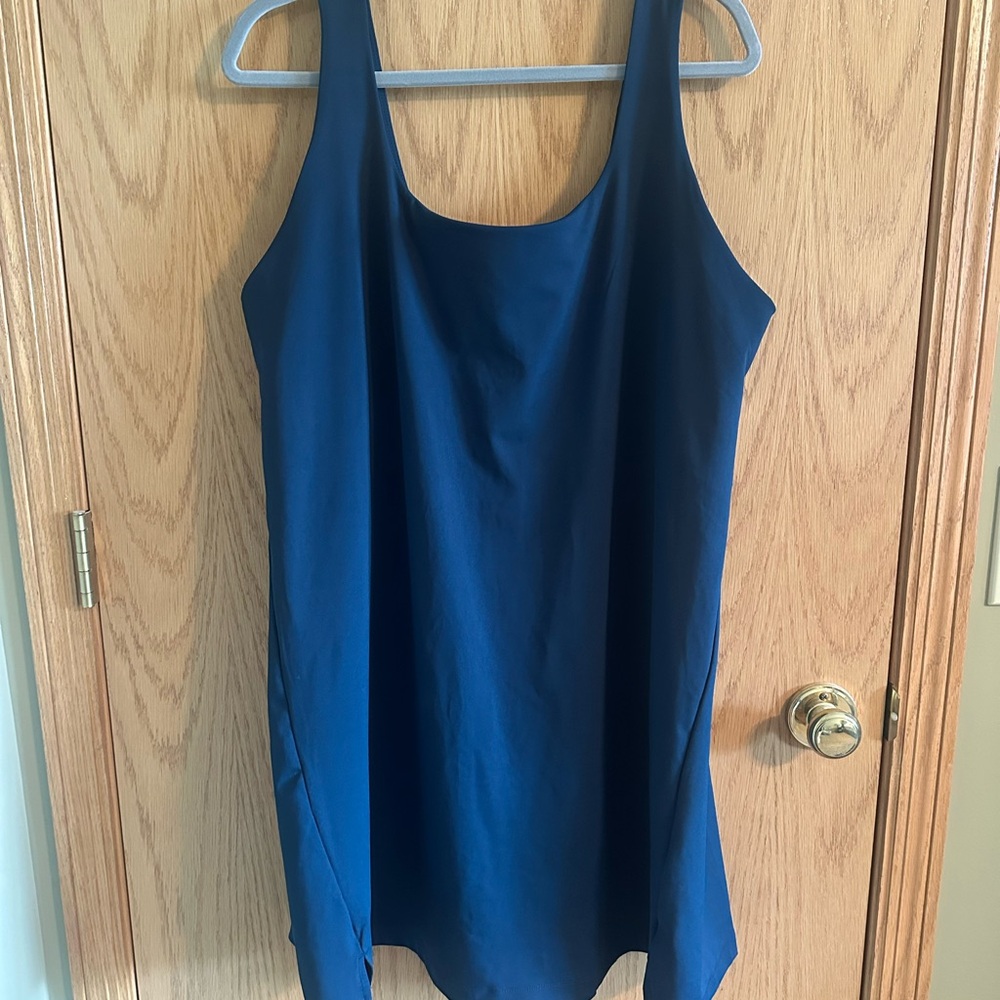 Old Navy Royal Blue Sleeveless Shift Dress